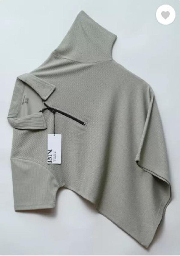 Men's Cotton Plain Polo T-Shirt (Grey)