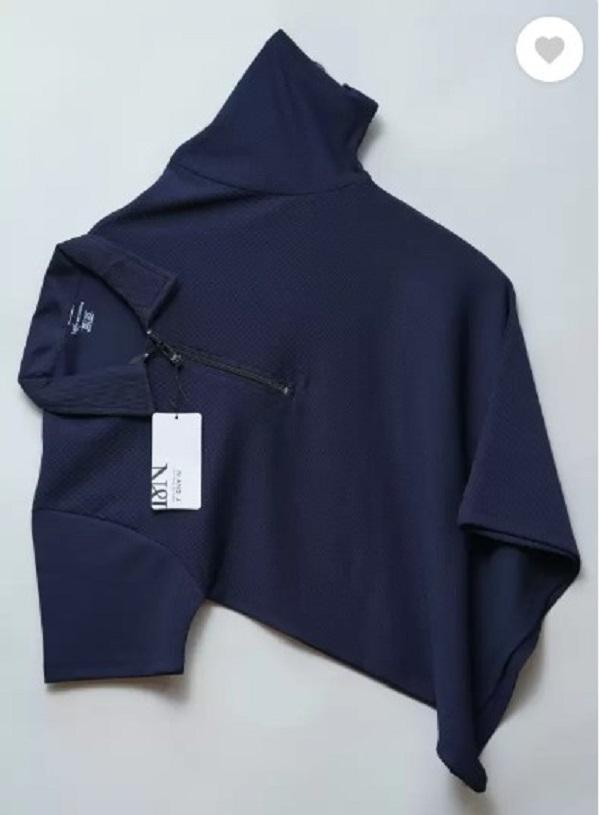 Men's Cotton Plain Polo T-Shirt (Navy Blue)